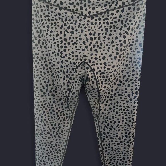 Vitality Black and Gray leopard print Leggings - Picture 1 of 4